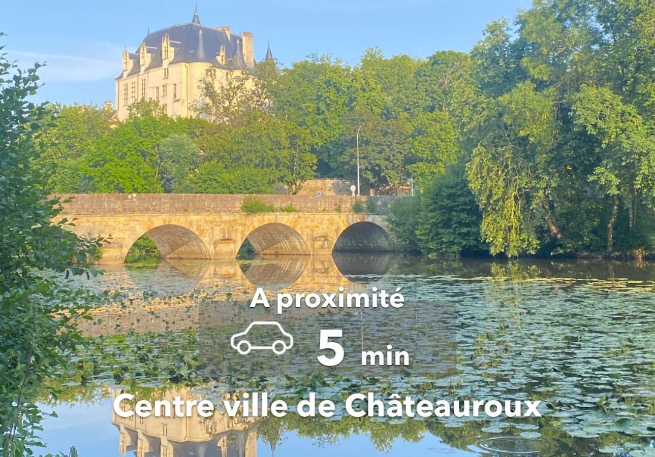 Le Terracotta ⸱ Stationnement Gratuit ⸱ Fibre Leilighet Déols Eksteriør bilde